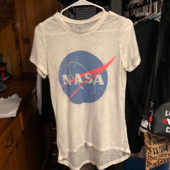 Target Tops - NASA white shirt